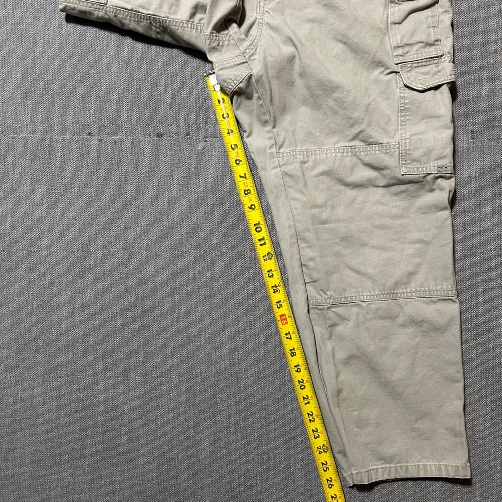 5.11 Tactical Cargo Pants Mens 40x30 Khaki Tan Cotton Canvas Workwear Utility - Picture 4 of 5